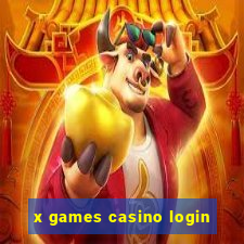 x games casino login