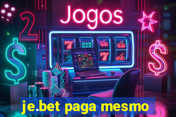 je.bet paga mesmo