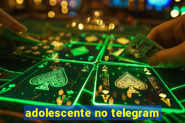 adolescente no telegram