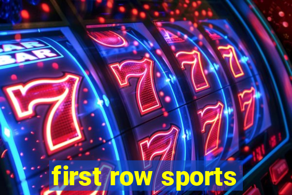 first row sports