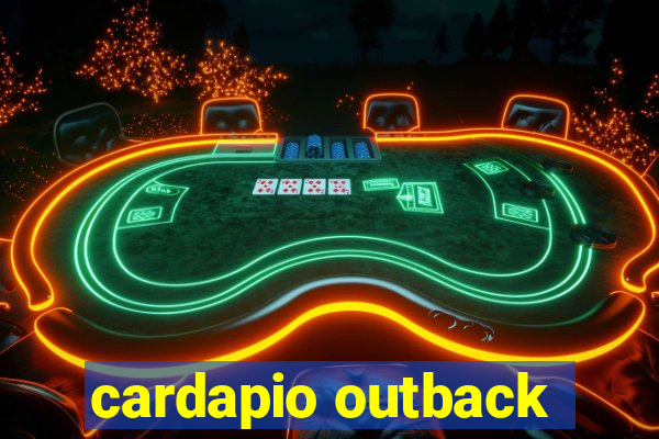 cardapio outback