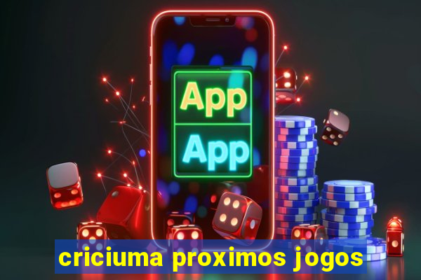 criciuma proximos jogos