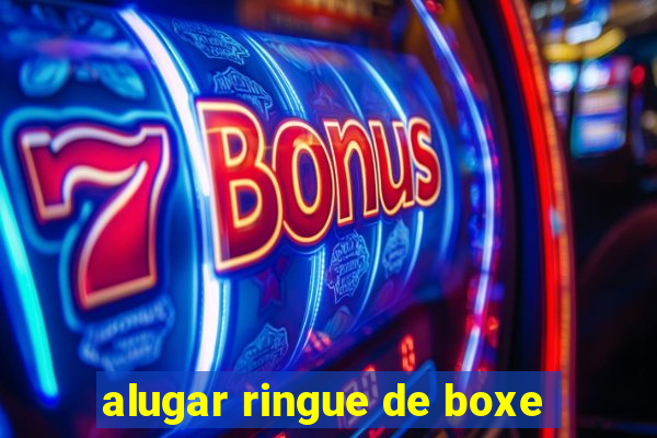 alugar ringue de boxe