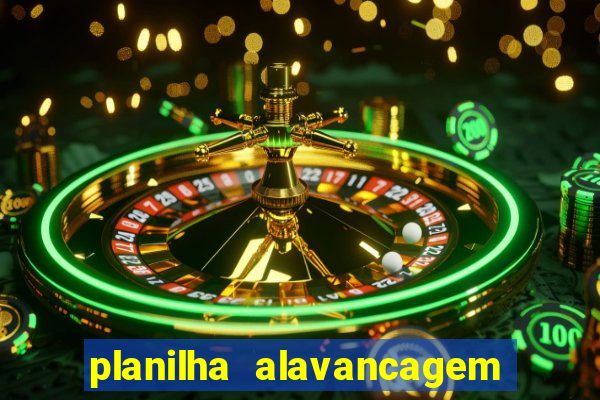 planilha alavancagem de banca