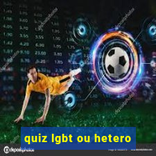 quiz lgbt ou hetero