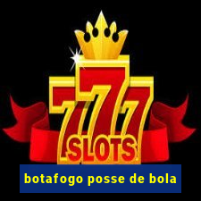 botafogo posse de bola