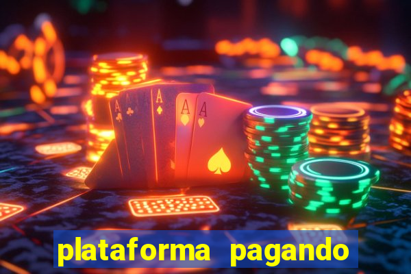 plataforma pagando no cadastro slots