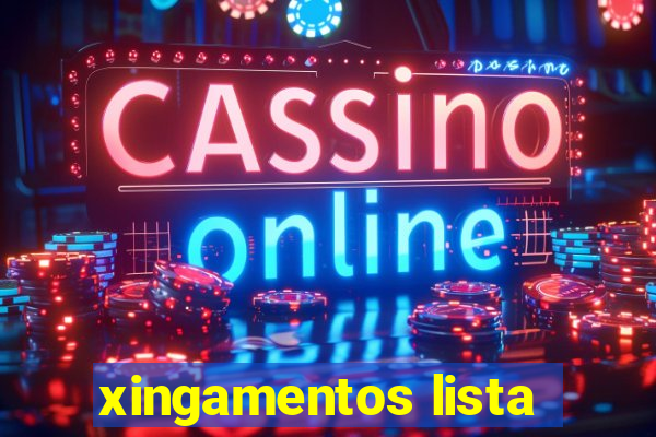 xingamentos lista