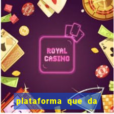 plataforma que da bonus sem depósito